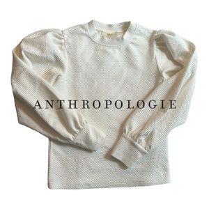Anthropologie Long Sleeve Top Size XS (17”)